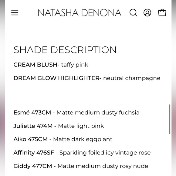 NATASHA DENONA | Love Face Palette | Eye & Cheek Essentials - Picture 11 of 15